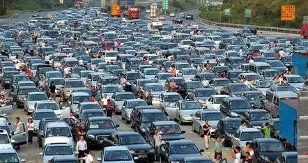 國慶塞車