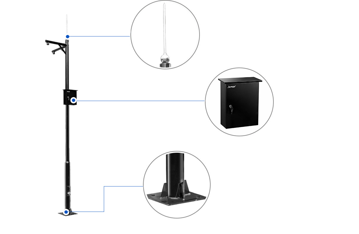 智慧監(jiān)控立桿