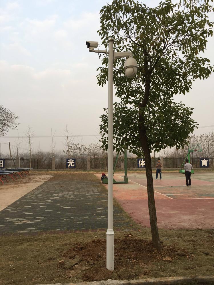 道路監(jiān)控立桿安裝